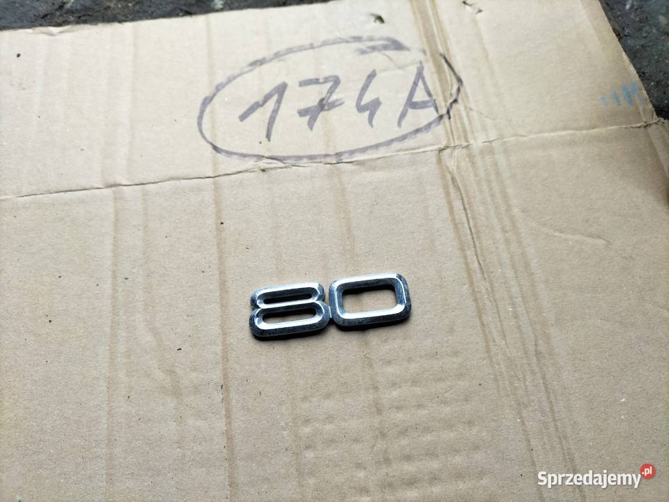 AUDI 80 B3 B4 80 ZNACZEK EMBLEMAT 80 Kamień-Kolonia