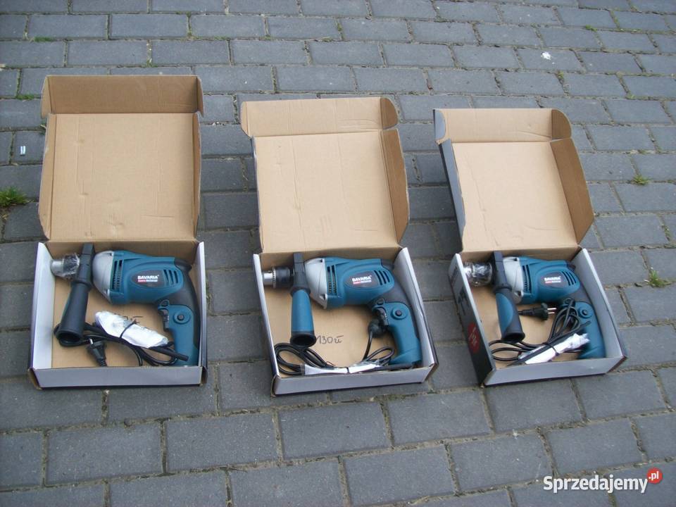 MOCNA WIERTARKA UDAROWA 1500W BAVARIA Głogowa