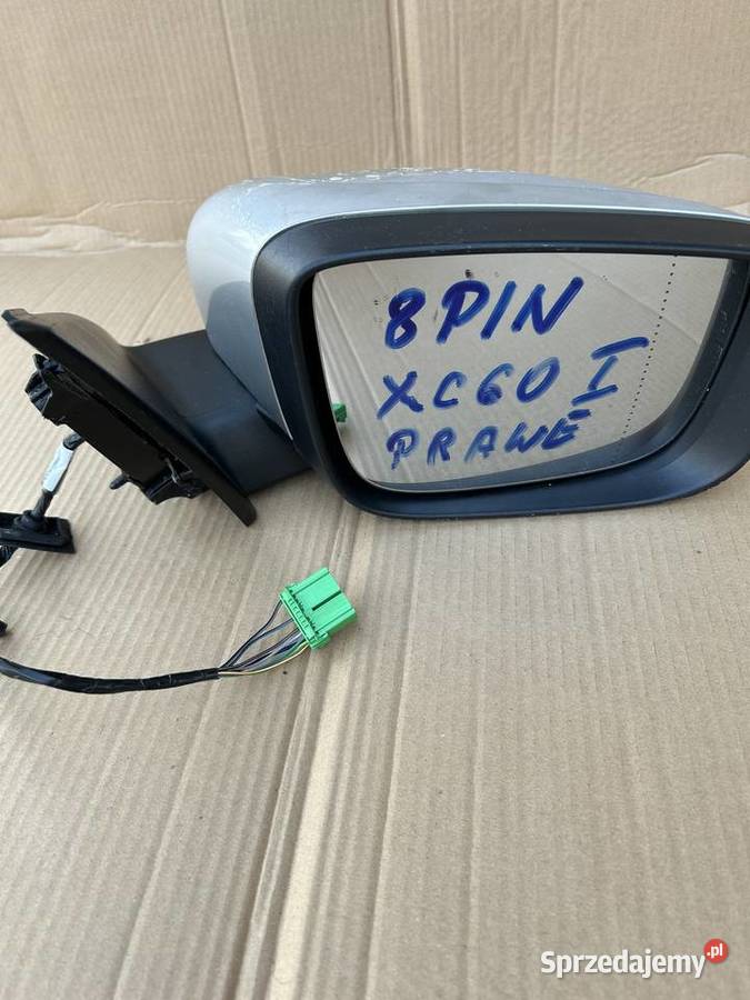 Volvo xc60 lusterko prawe 8pinI generacja kujawsko-pomorskie sprzedam