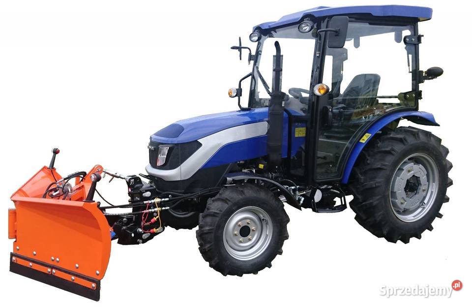 Ciągnik komunalny LOVOL M254 M404 z pługiem i Opole