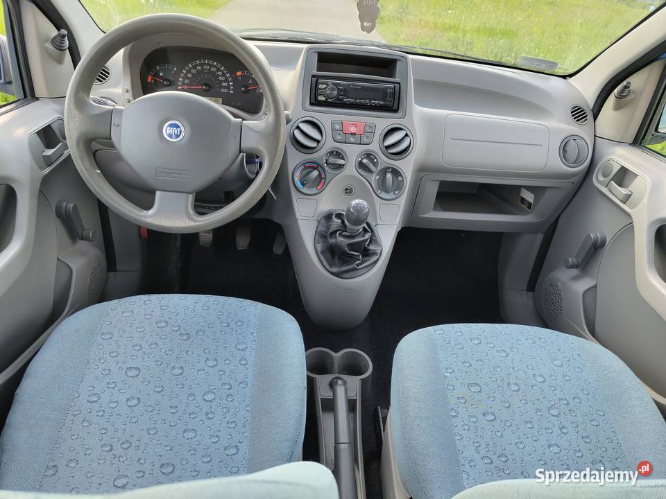 Fiat Panda 2004 11 benzyna wspomaganie City hak Bobrek