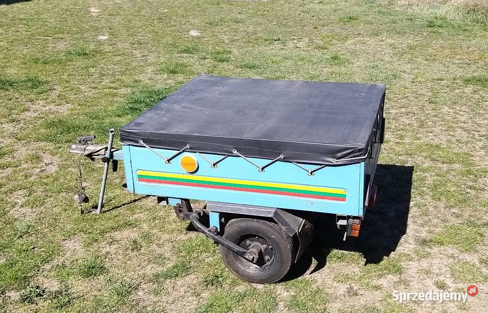 przyczepka przyczepa Błysk ubezpieczona Kalety