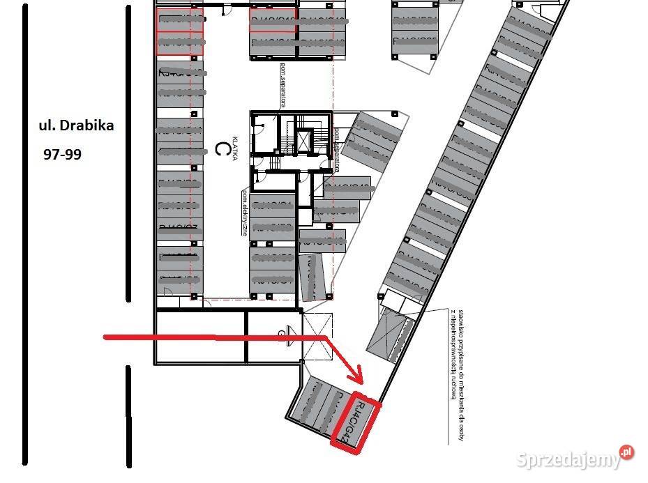 Miejsce parkingowe Drabika Jagodno Wynajem Wrocław sprzedam