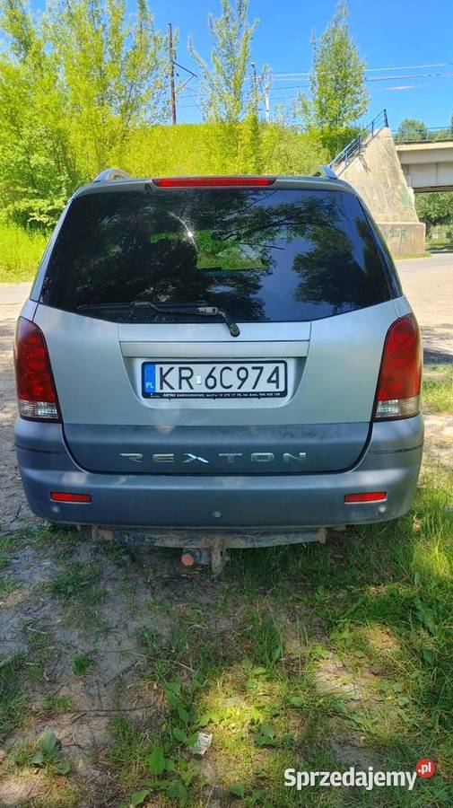 Ssangyong REXTON 27 XDI przegląd do 0207 OC do manualna Raciborowice