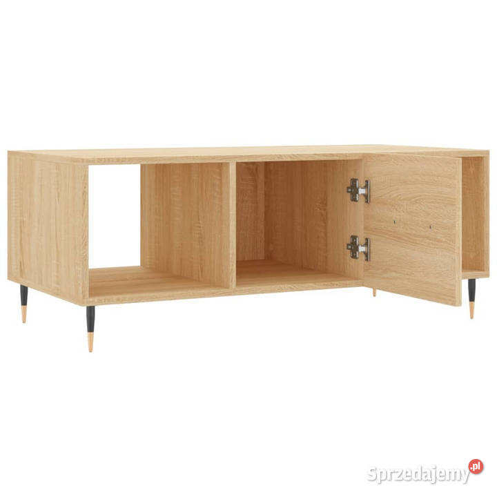 Stolik kawowy dąb sonoma 102x50x40 materiał Meble Warszawa