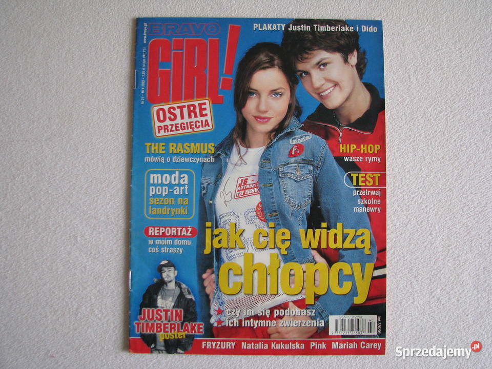 Magazyn Bravo Bravo Girl Popcorn z 2003 r z miękka