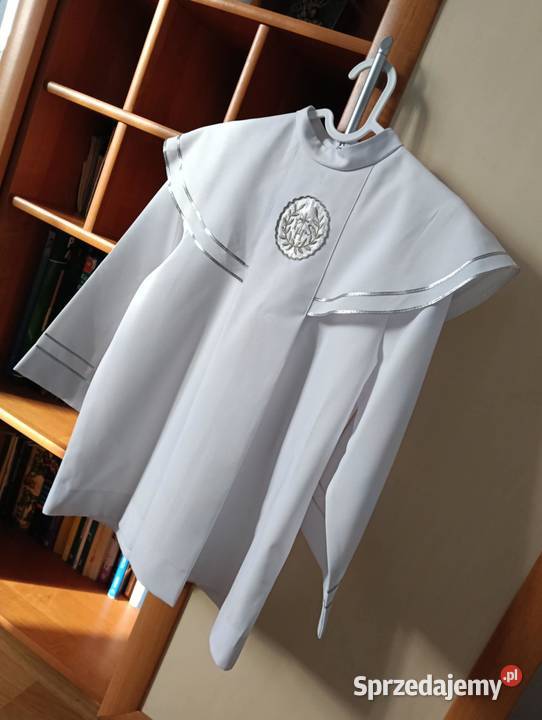 Alba komunijna chłopięca krótka z oblamówką Kielce