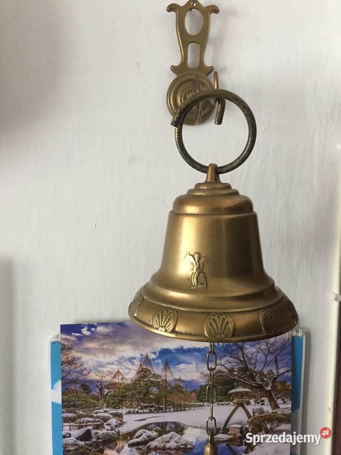 Dzwon ozdobny duży Antyki Warszawa