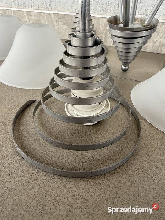 Zyrandol trojramienny metalowy Lublin