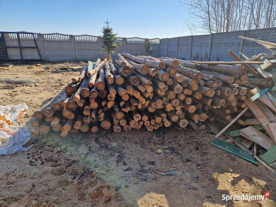 Stemple budowlane 3m34m 300sztuk