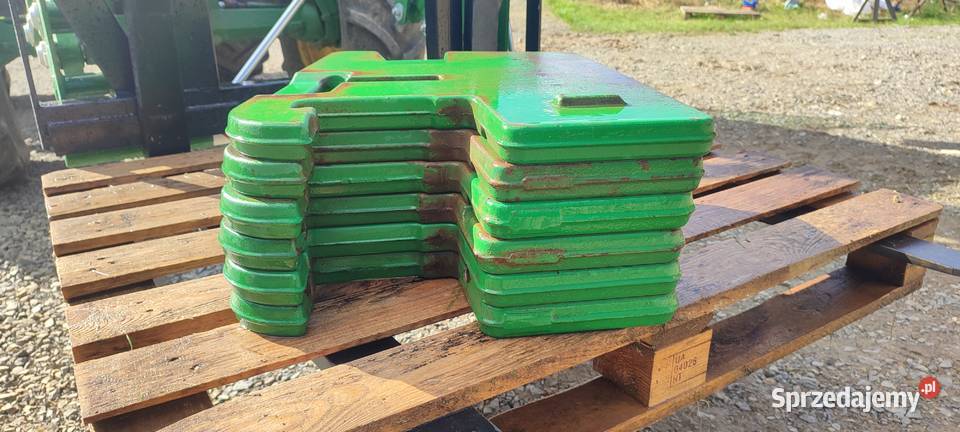 Obciążniki John Deere 6 sztuk sprzedam