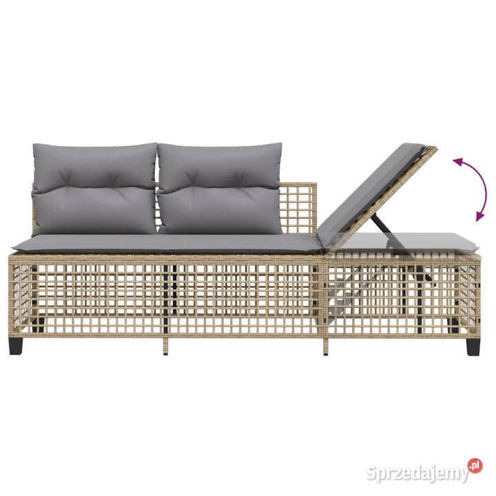 3cz narożna sofa ogrodowa z poduszkami mieszany Warszawa
