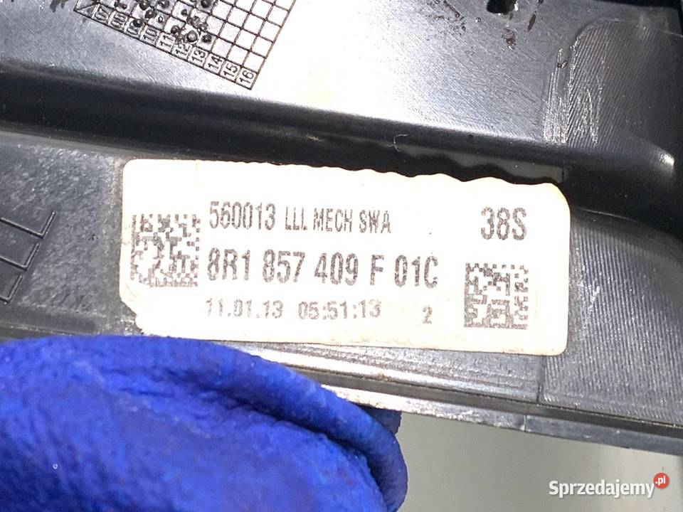 LUSTERKO LEWY AUDI Q5 8R SUV 0817 Ibis White podkarpackie