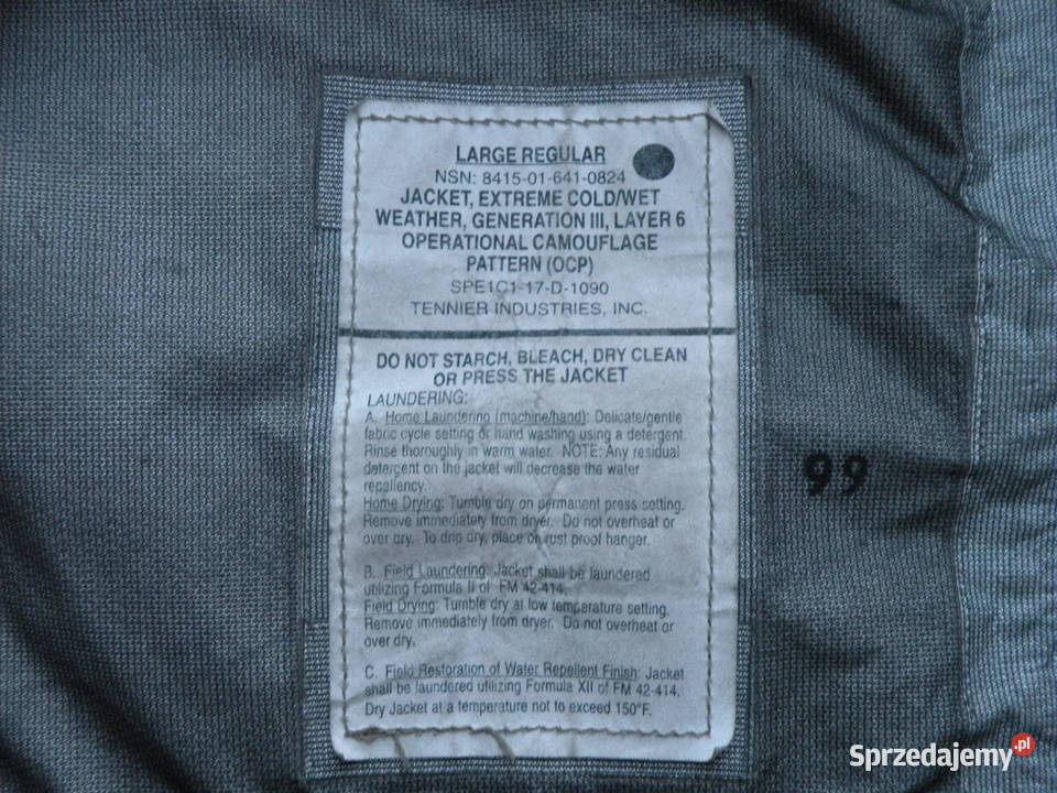 Parka ECWCS gen III multicam ocp large regular Militaria Wrocław