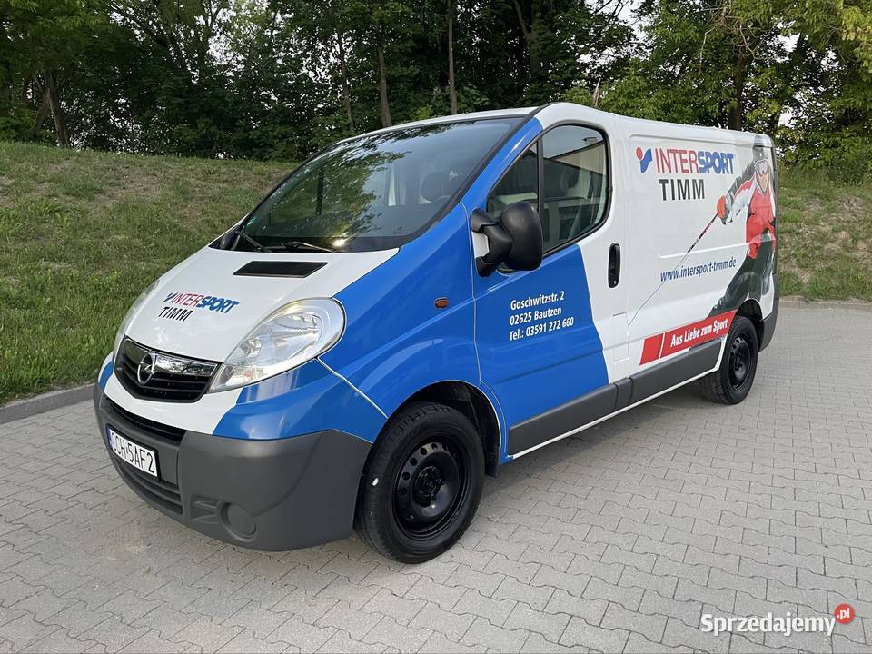 Opel Vivaro 2010 Lift 20 Diesel 6 Biegów Mega 90KM Chełmno