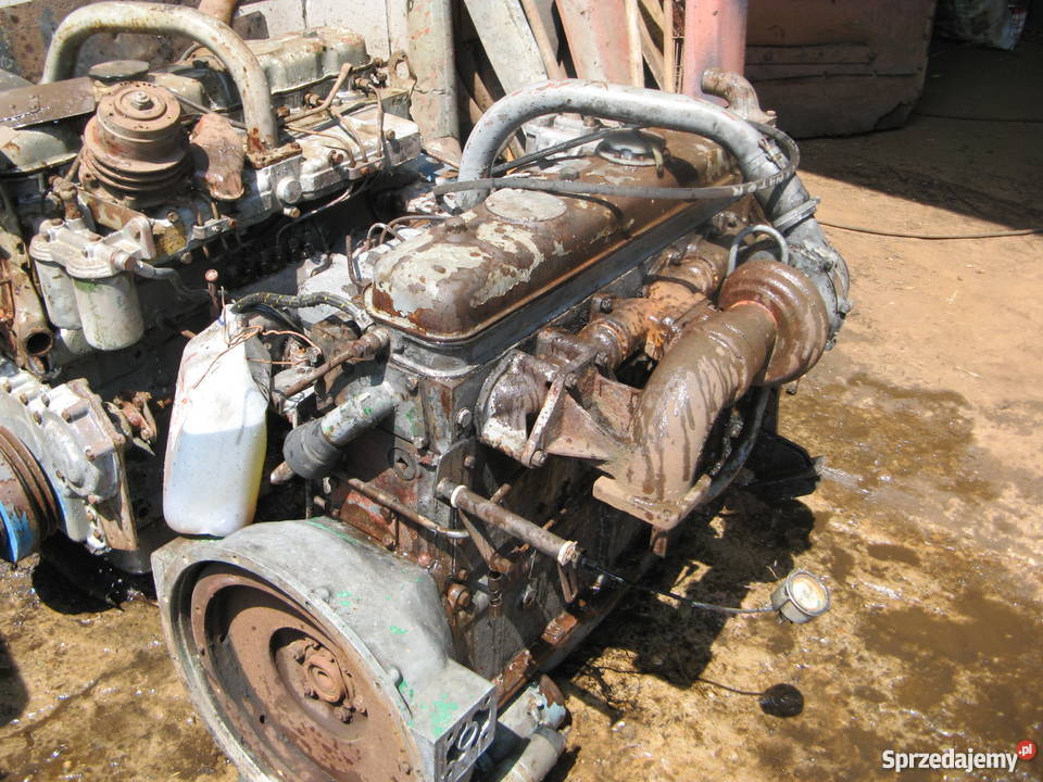 Silnik Bizon Record Leyland SW400 z turbiną Ryki