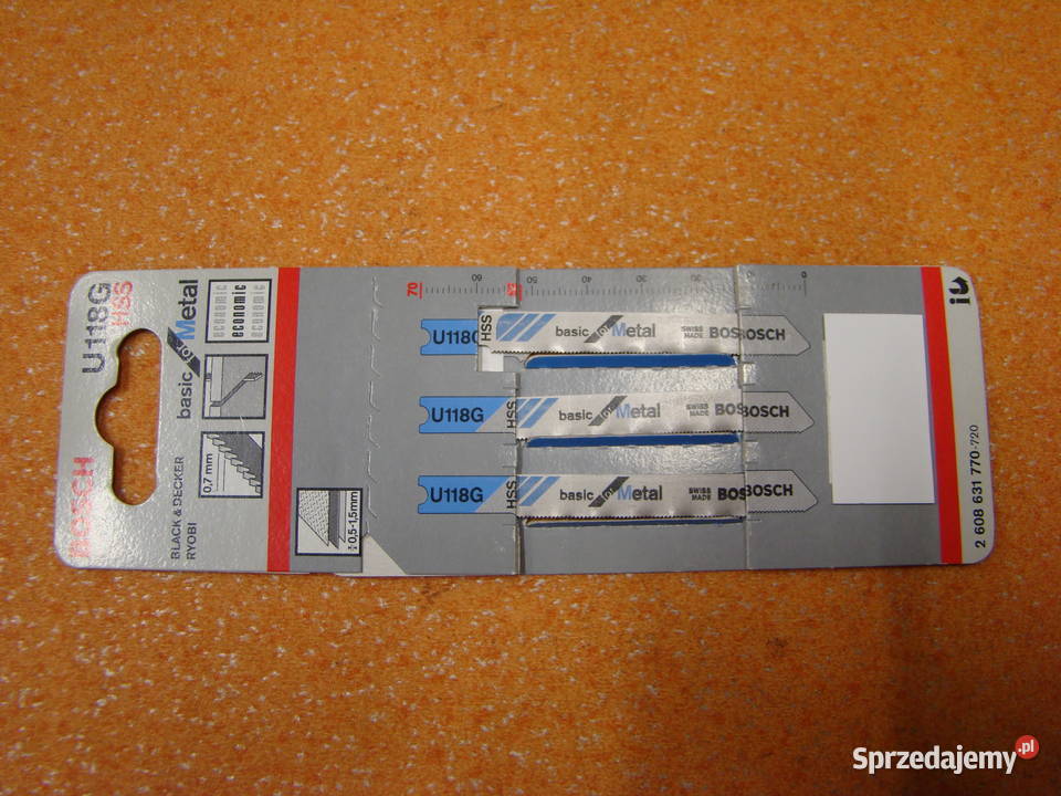 Brzeszczot BOSCH typ U 118 G 3 Ref 2 608 631 770 Bielsko-Biała sprzedam