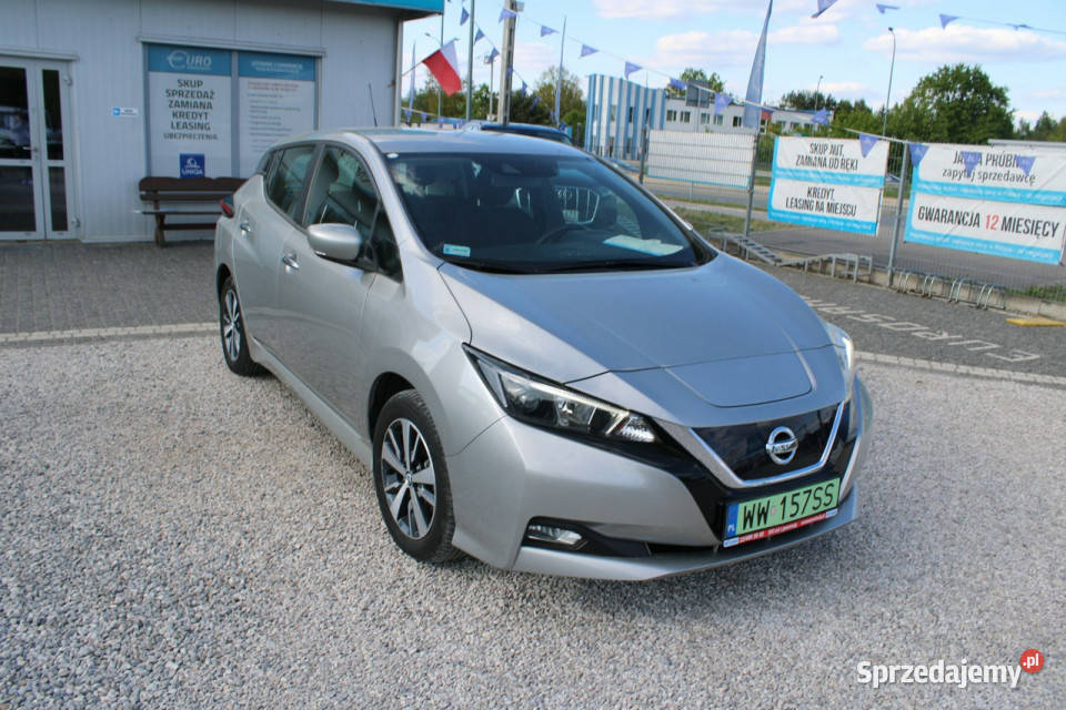 Nissan Leaf 40khw Acenta 66 Kw 150HP czujnik zmierzchu Warszawa