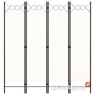 vidaXL Parawan 4panelowy biały 160 x 180 Warszawa