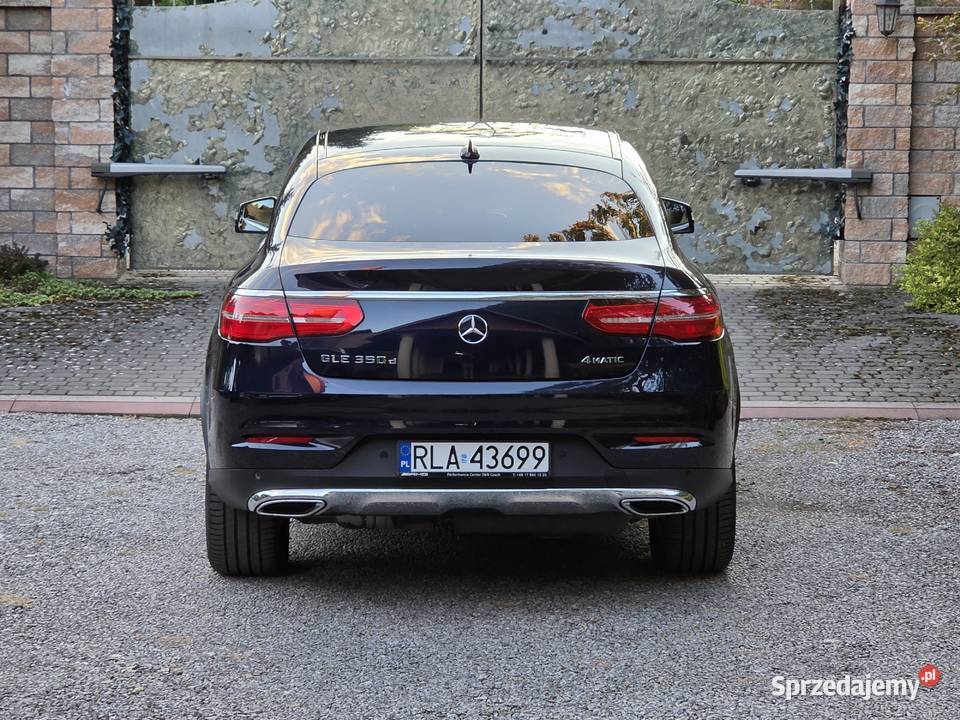GLE COUPE 350d Jasny Środek Salon Bezwypadkowy asystent pasa ruchu podkarpackie Łańcut