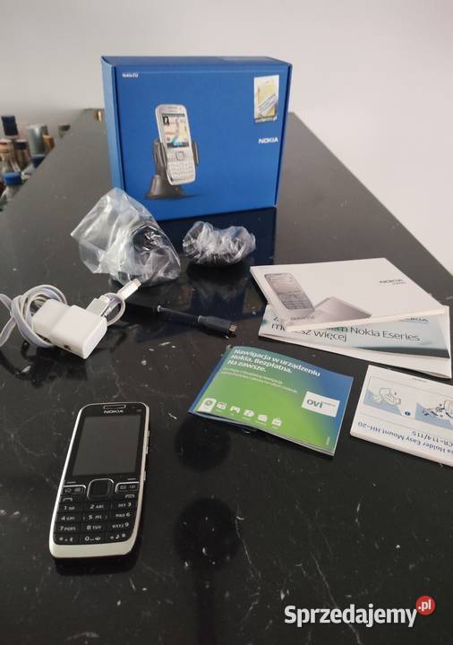 Telefon komórkowy Nokia E52 zestaw Sandomierz sprzedam