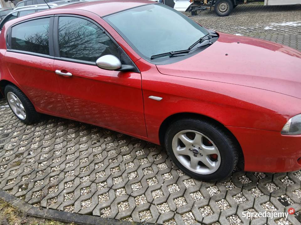 Dach Alfa Romeo 147 Ti 5d 2010 Rosso Alfa 289A śląskie Szczerbice