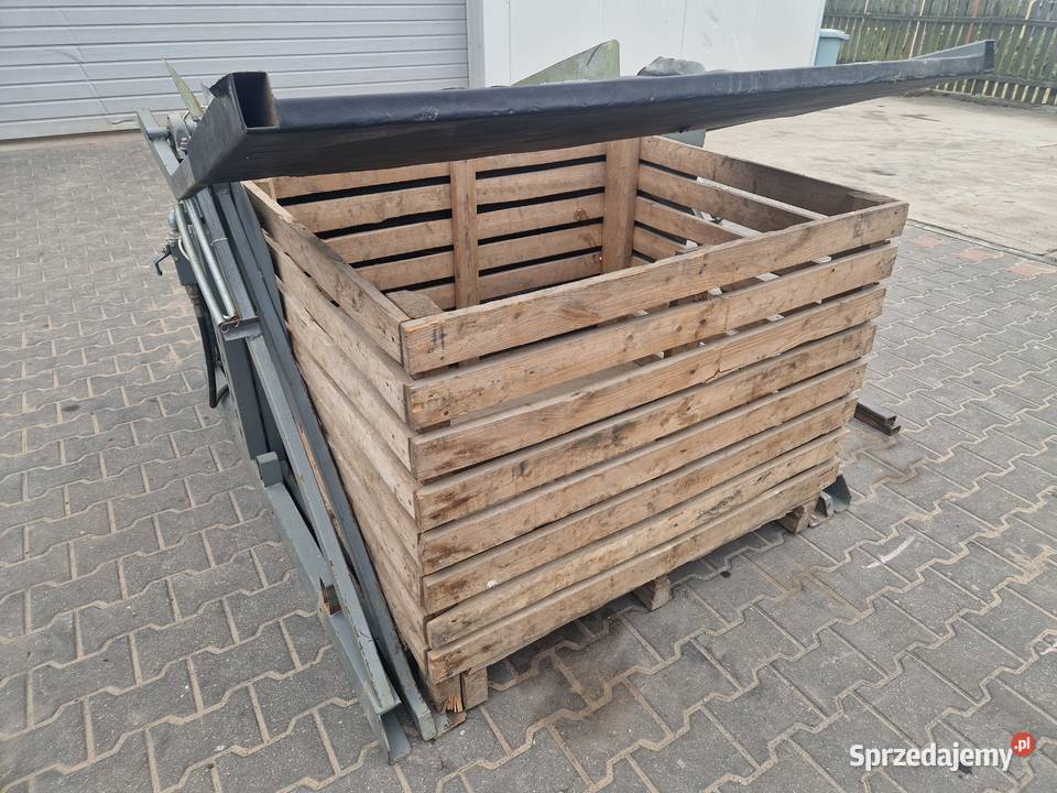 Wywrotnica skrzyniopalet 120 ziemniak cebula Bielsk Podlaski