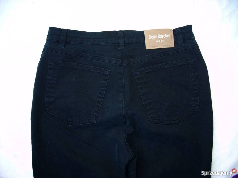 Betty Barclay Spodnie Dżinsy Jeansy wysoki stan Bez wzoru Nowy Sącz