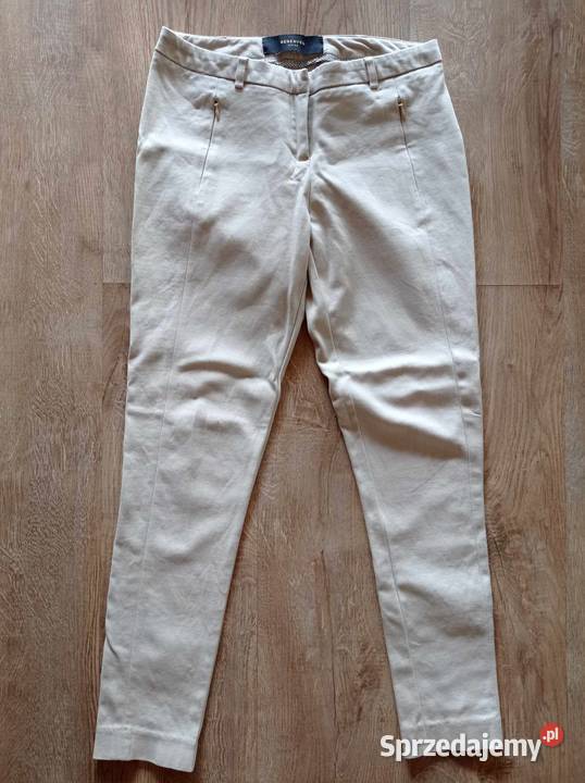 Beżowe spodnie Reserved Hajnówka