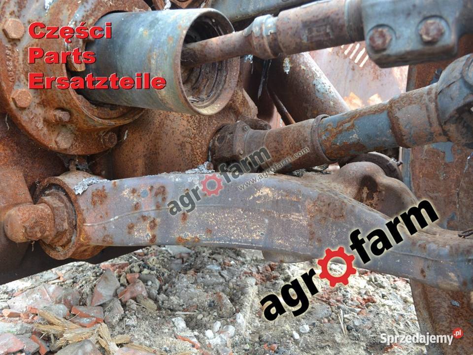 John Deere 8345R części skrzynia biegów silnik Byków