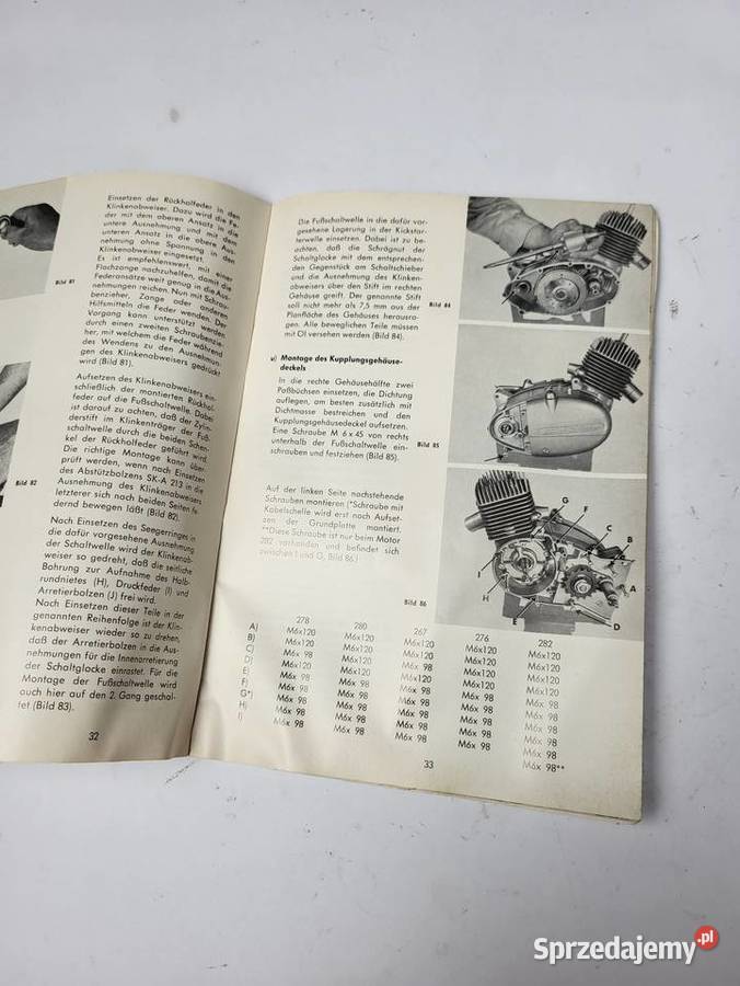 KSIŻAKA ZUNDAPP 100 4 BIEGI PODRĘCZNIK Rybnik sprzedam