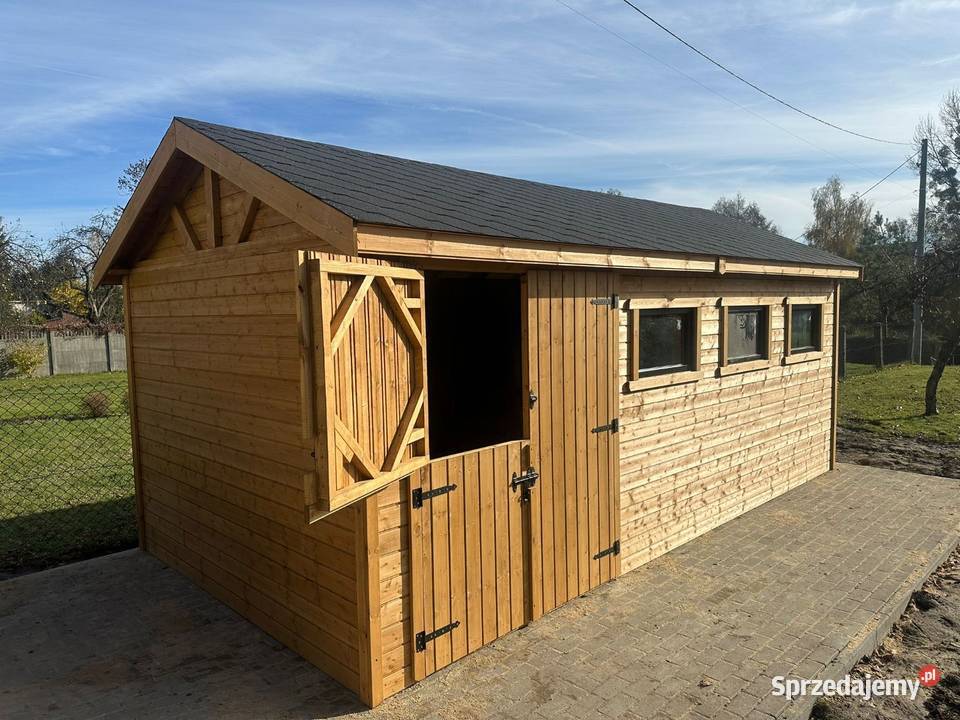 Domek alpak kóz owiec 3m x 6m narzędziowy Domki narzędziowe Częstochowa