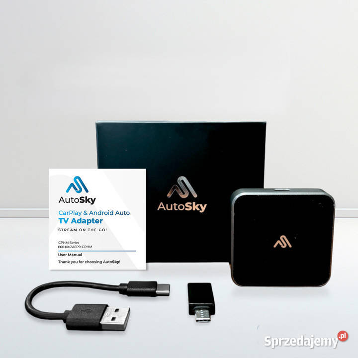 Adapter AUTOSKY CPHM2 Bezprzewodowy CarPlay Łuszczów Drugi