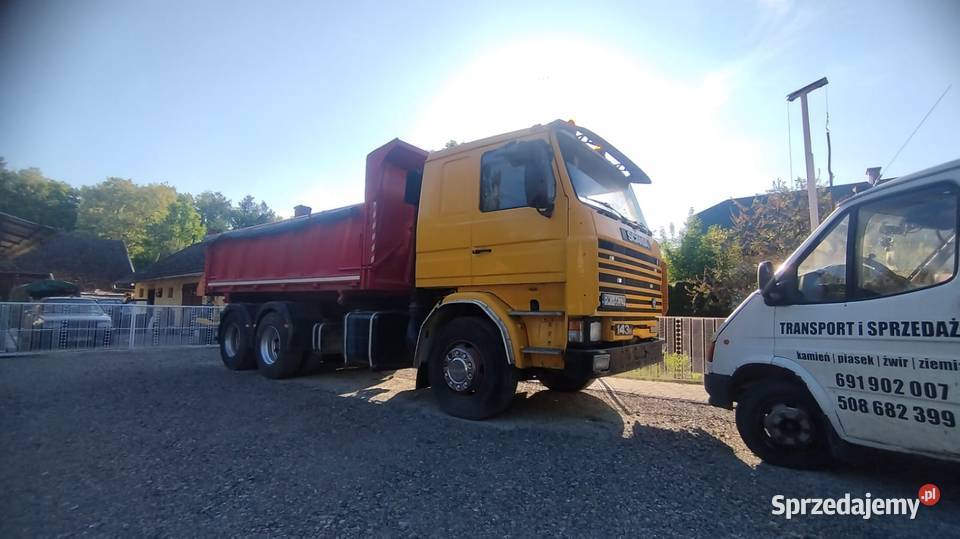 Scania 143H wywrotka Specjalny 5000KM podkarpackie Padew Narodowa sprzedam