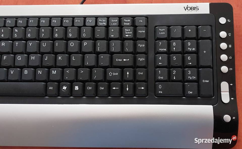 Klawiatura Vobis Slimline 7 nowa w Akcesoria (Laptop/PC) Katowice