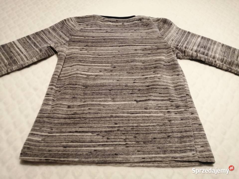 Bluza chłopięca polar długi rękaw CA 116 szara chłopiec śląskie
