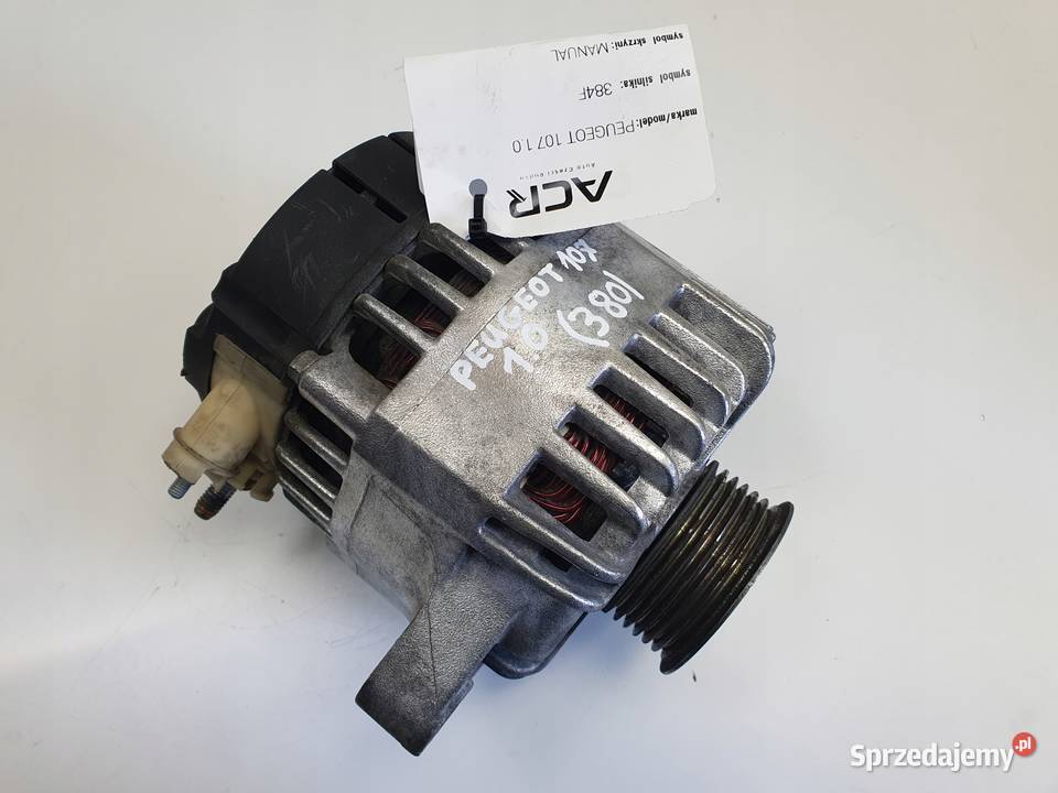 ALTERNATOR Peugeot 107 10 12V Alternator Rudka