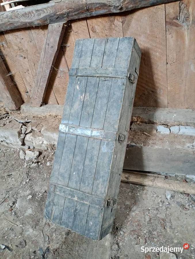 Skrzynia wojskowa Antyki Niedrzwica Duża