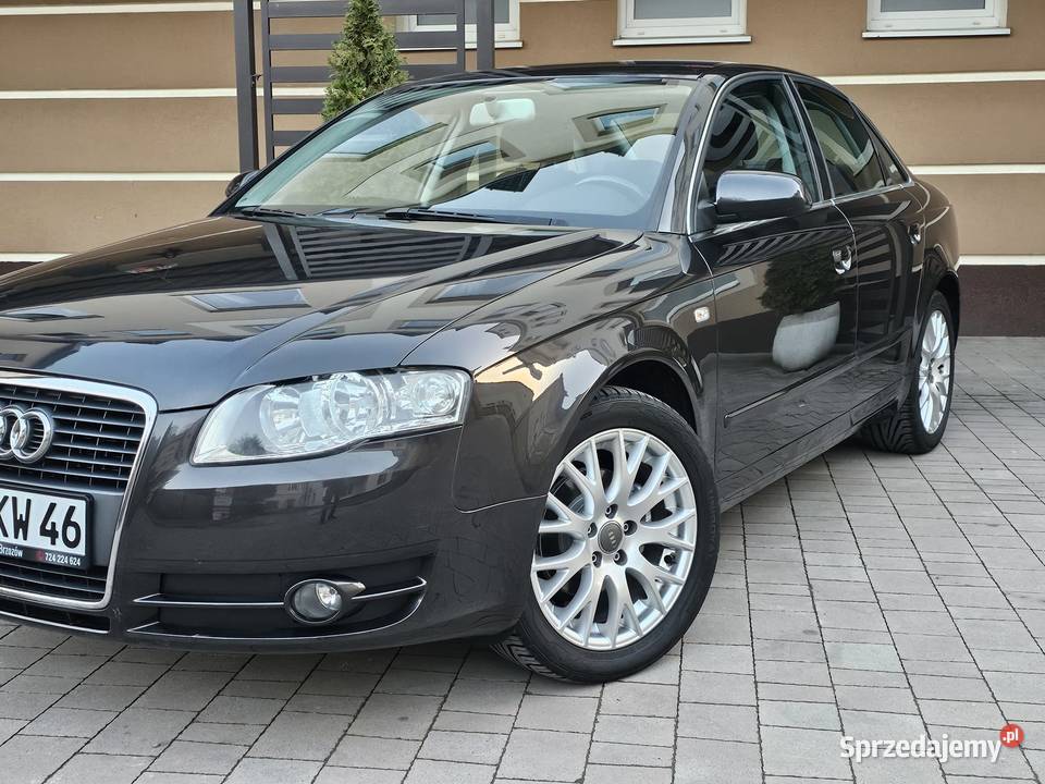 Audi A4 B7 Sedan 16 Benzyna KlimatronicTempomat CD Brzozów