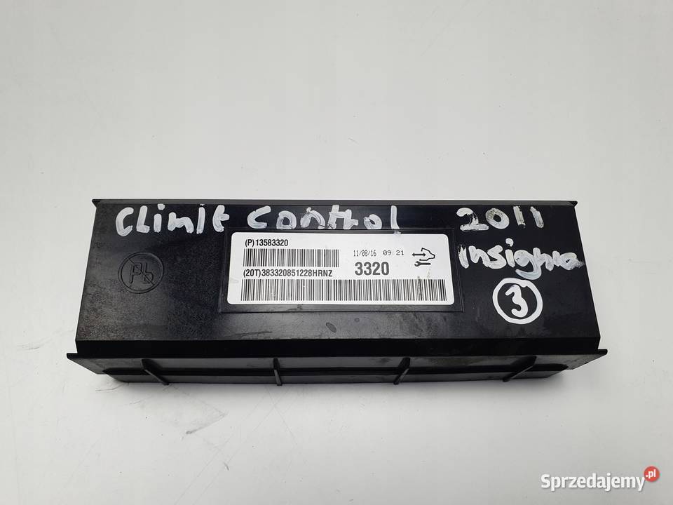 MODUŁ STEROWNIK NAWIEWÓW Opel Insignia A