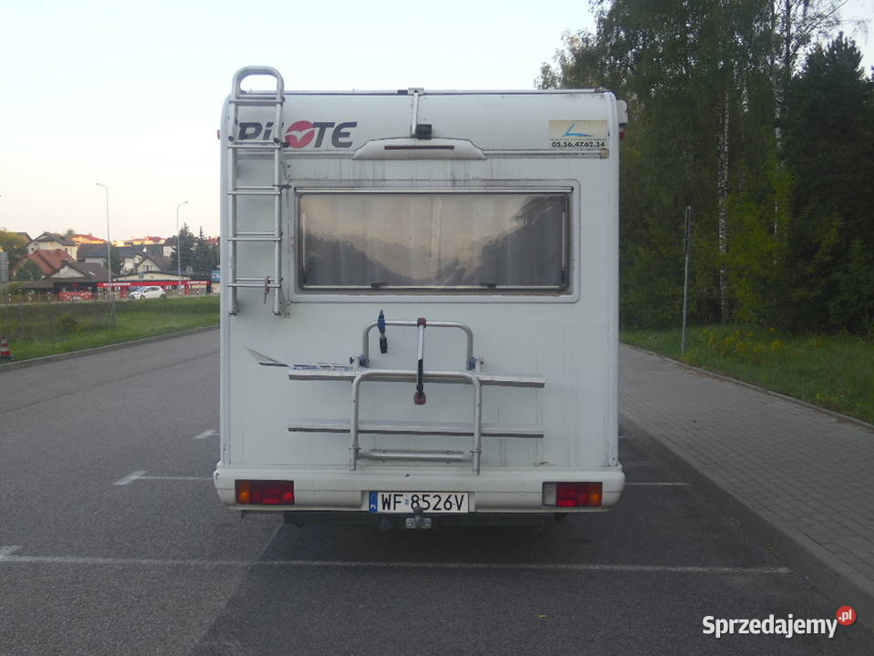 Kamper Pilote na Fiat Ducato 19 TDI 2000r gotowy Białystok