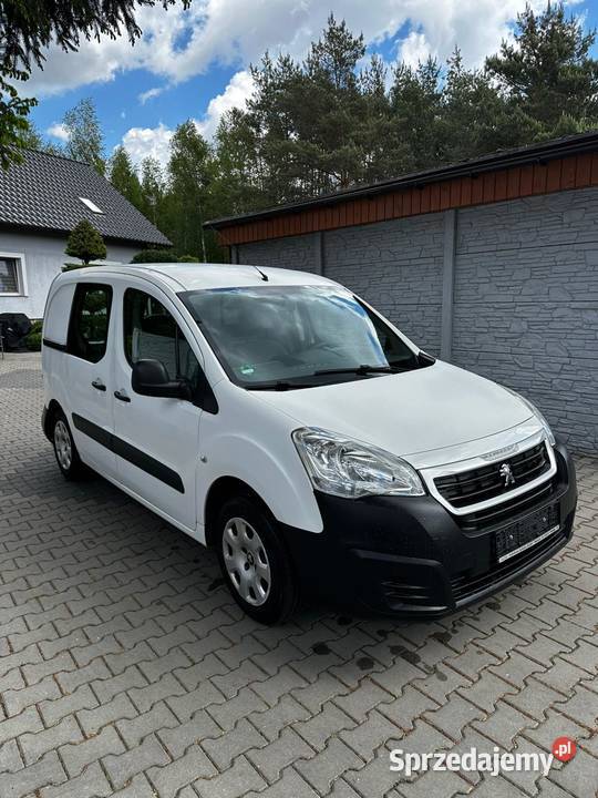 Peugeot Partner 2015r Lift Dostawczy 3 osobowy 100KM Nowy Tomyśl