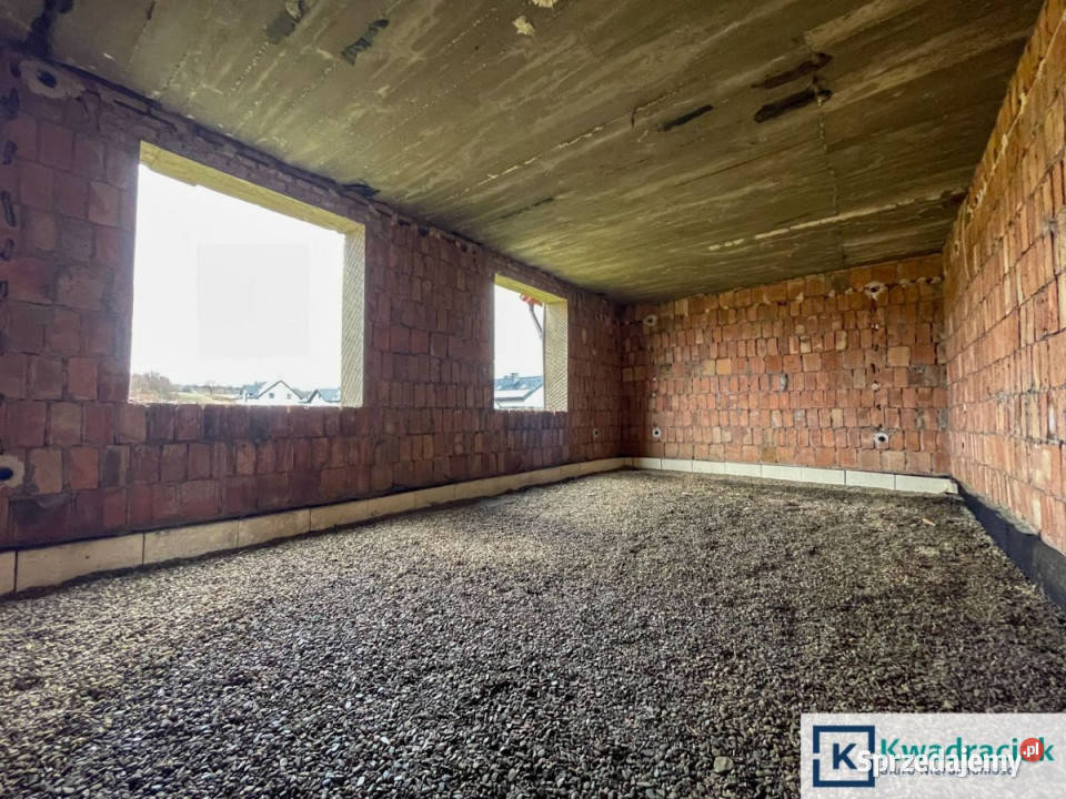Dom wolnostojący 300m2 Jasło Kaczorowy surowy otwarty podkarpackie sprzedam