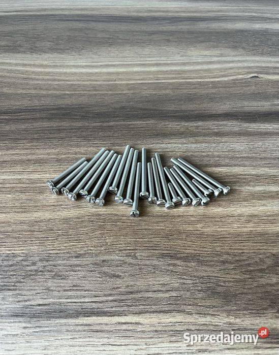 NOWY KOMPLET ŚRUB NIERDZEWNE ŚRUBY SILNIKA MZ Bielsko-Biała