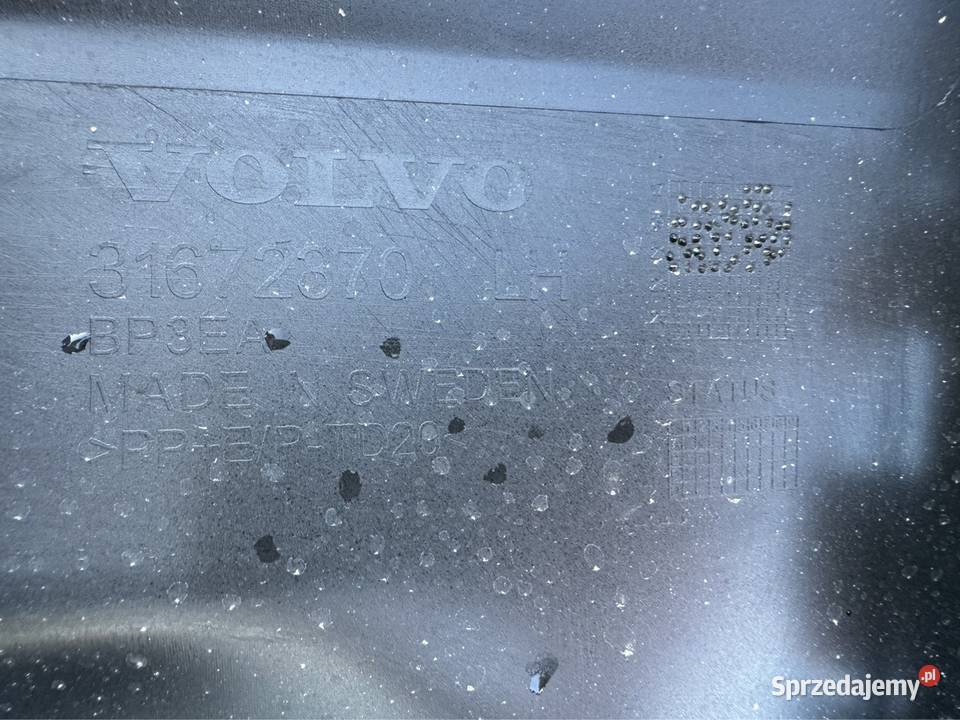 Listwa progowa lewa LH Volvo xc90 II 2 717 onyx osobowe Międzychód sprzedam