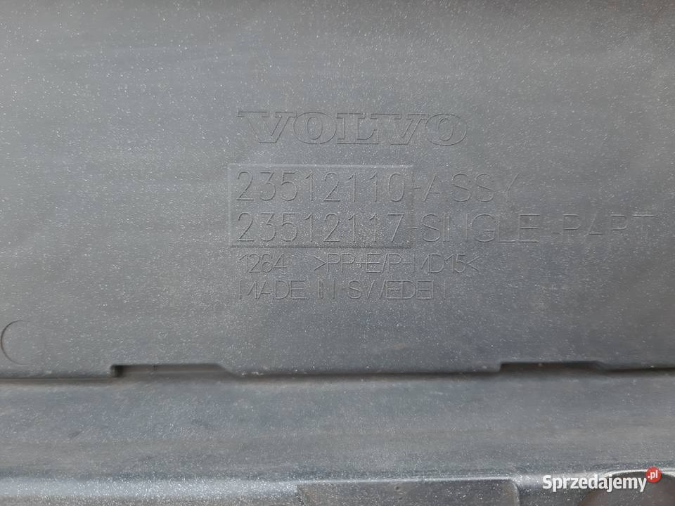 VOLVO FH5 GRILL ATRAPA CHŁODNICY DOLNA 23512110 Bieleń