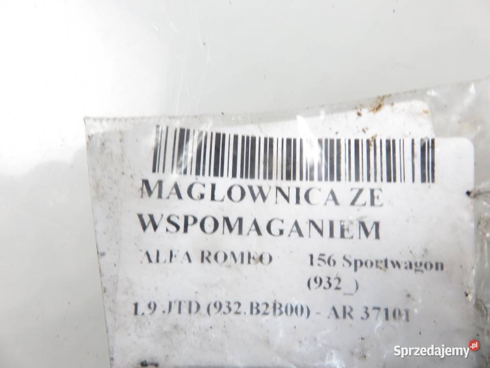 MAGLOWNICA ALFA ROMEO 156 606530540 Przekładnie kierownicze