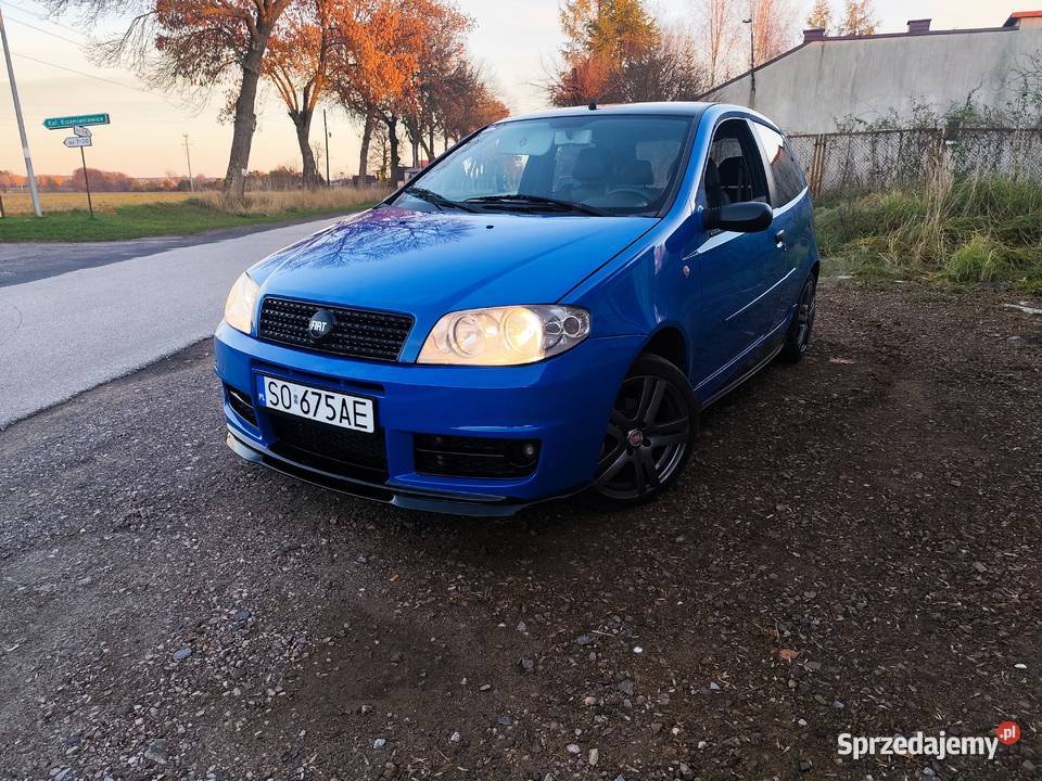 Fiat Punto FL Sporting 12 skóra alu nowe oc na 1242cm3 Gorzkowice