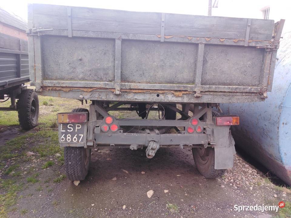 Sprzedam przyczepę rolniczą wywrotkę D47 r 1983 Włoszakowice