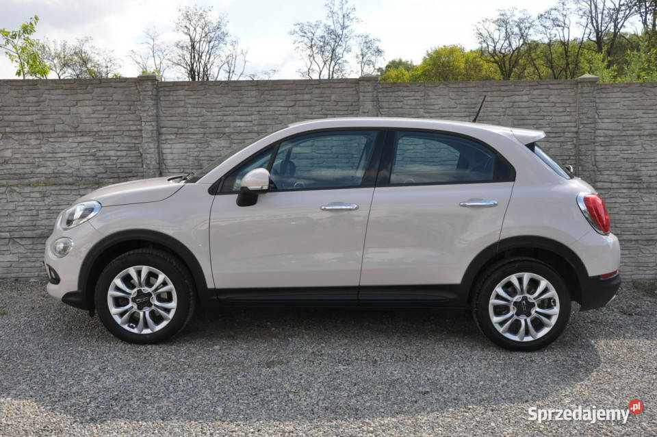 Fiat 500x 14T 140 Automat Navi Półskóra Czujniki śląskie Dąbrowa Górnicza